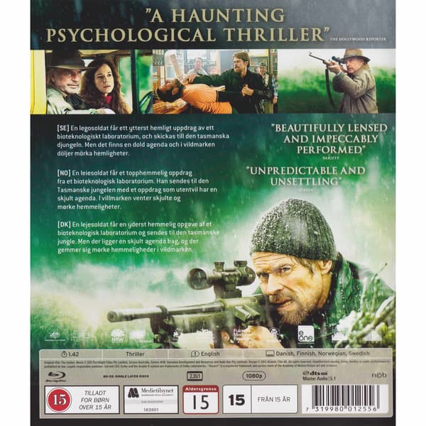 The Hunter Blu-Ray (Brugt)