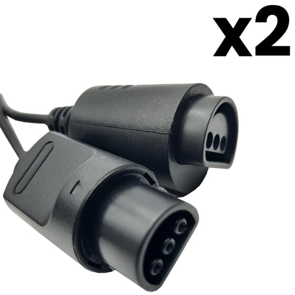 Forlengelseskabel håndkontroll x 2 Nintendo 64