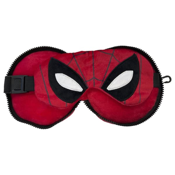 Marvel Spiderman travel cushion + mask