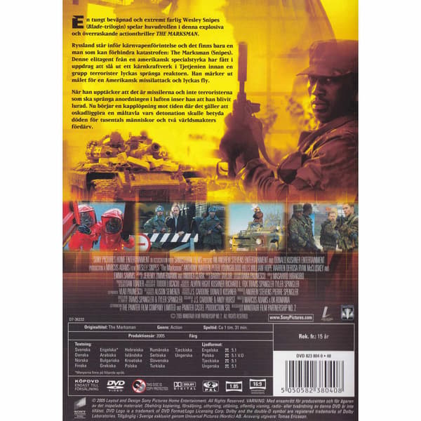 The Marksman DVD (Brukt)
