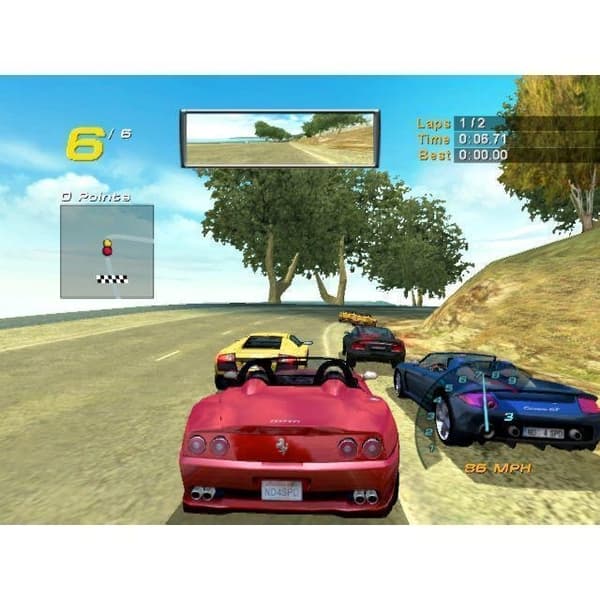 Need for Speed Hot Pursuit 2 Nintendo Gamecube Swedish (Brukt)