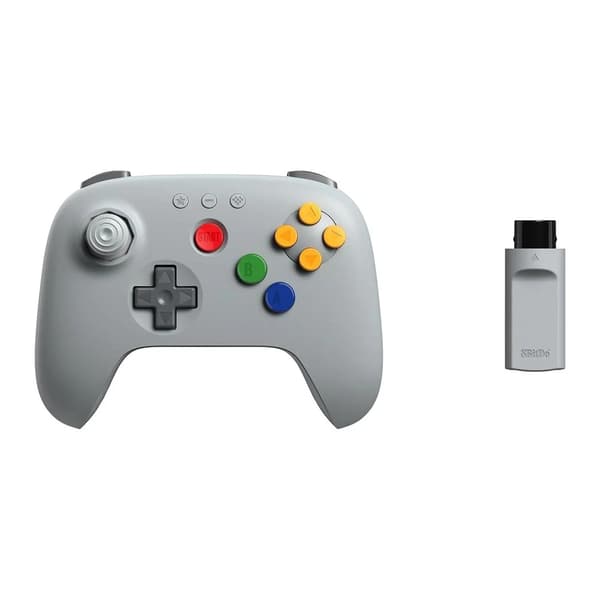 8BitDo 64 Trådlös Handkontroll 2.4Ghz