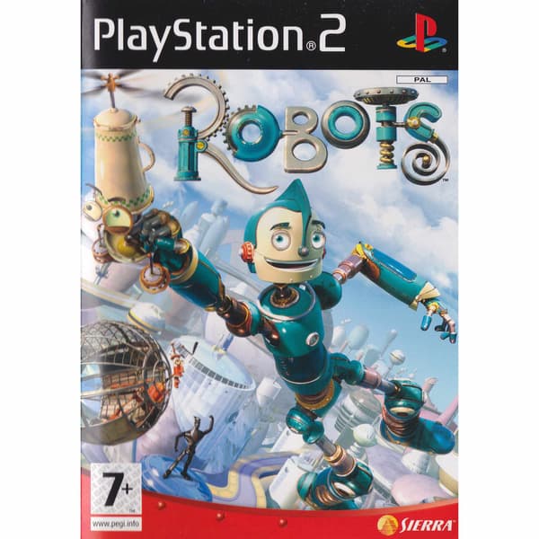 Robots Playstation 2 PS2 Nordic (Brukt)