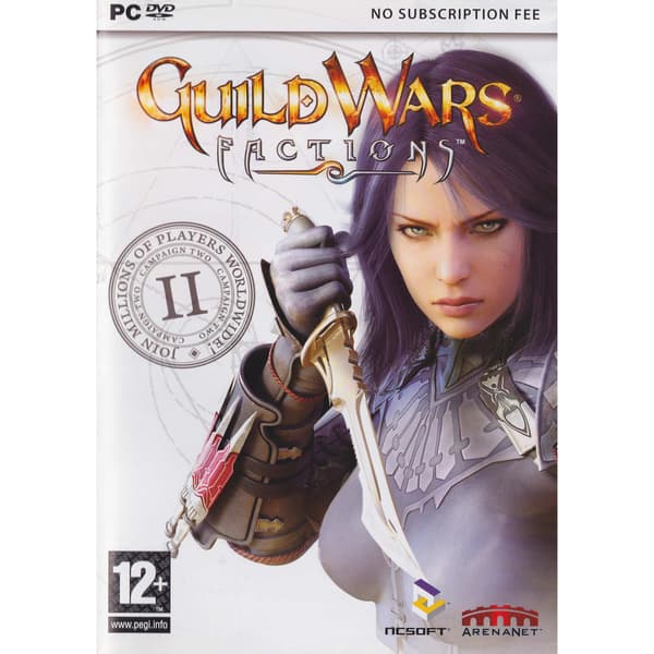 Guild Wars Factions Campaign II PC DVD (Brukt)