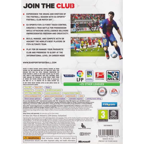 FIFA 13 Xbox 360 (Brugt)
