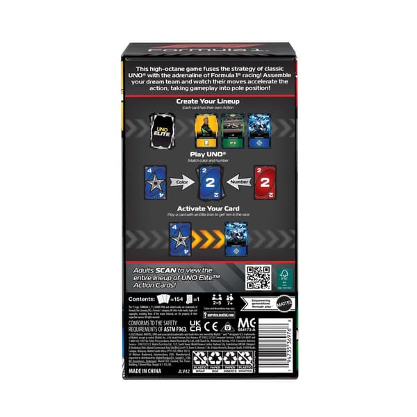 UNO Elite F1 Starter Pack card game