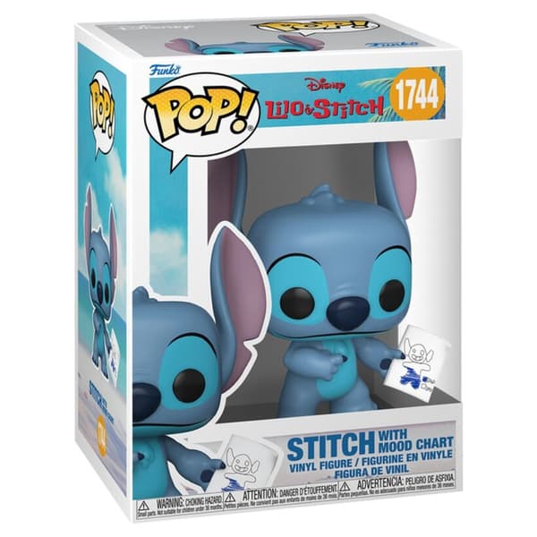POP figure Disney Lilo & Stitch - Stitch with Mood Chart