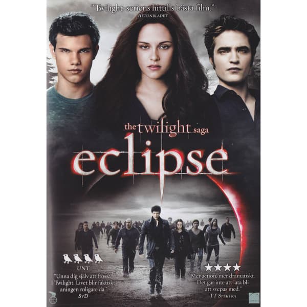 The Twilight Saga Eclipse DVD (Brugt)