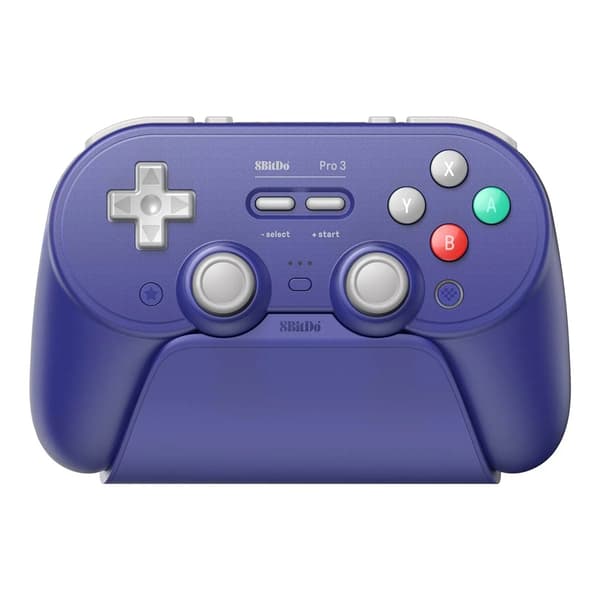 8BitDo Pro 3 Bluetooth-peliohjain Violetti