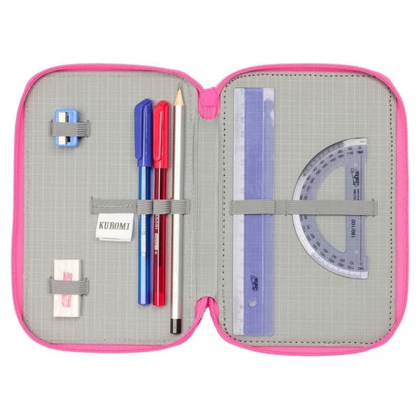 Hello Kitty Kuromi triple pencil case 37pcs