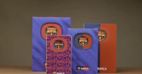 F.C. Barcelona A5 notebook