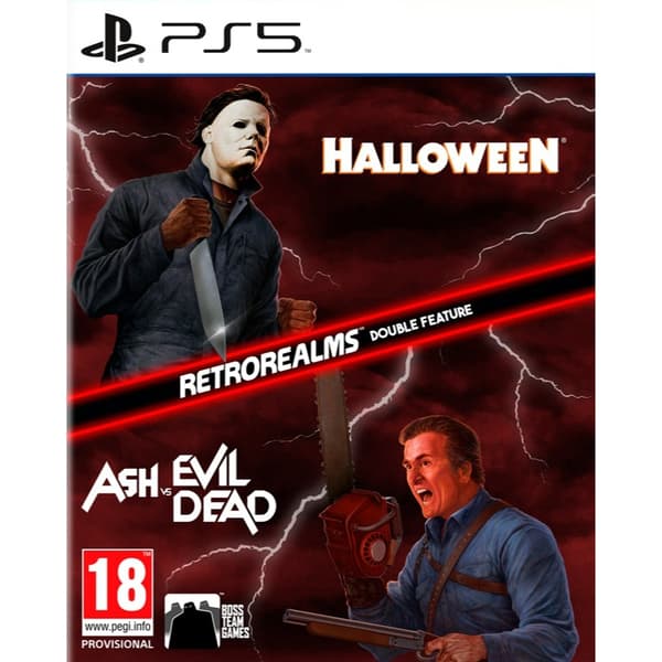 Halloween and Ash vs Evil Dead RetroRealms Double Feature Playstation 5 PS5