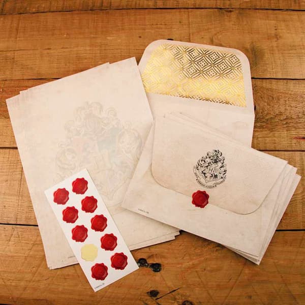 Harry Potter Hogwarts letter writing set