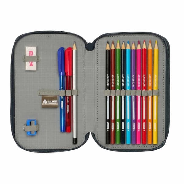 Real Madrid 25/26 double pencil case 29pcs