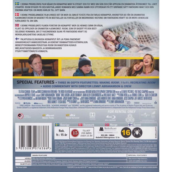 Room Blu-Ray (Begagnad)