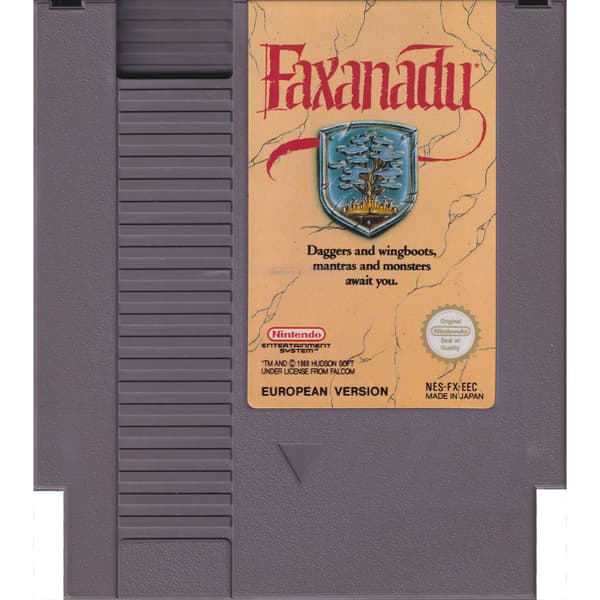 Faxanadu Nintendo NES SCN (Brukt)