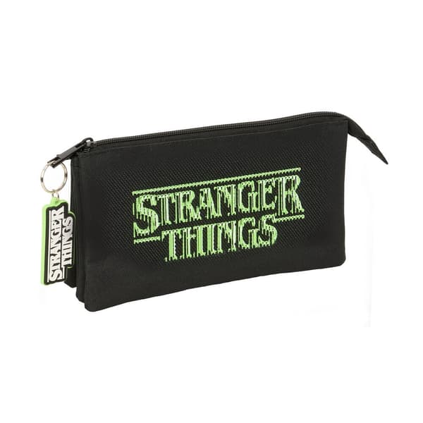 Stranger Things triple pencil case