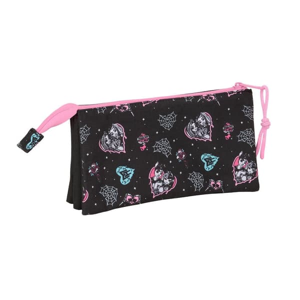 Monster High triple pencil case