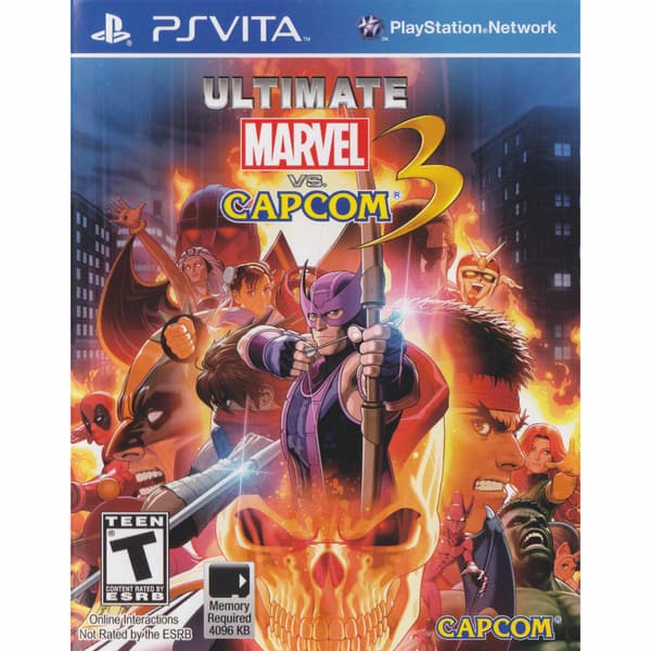Ultimate Marvel vs Capcom 3 Playstation PS Vita IMPORT (Brugt)