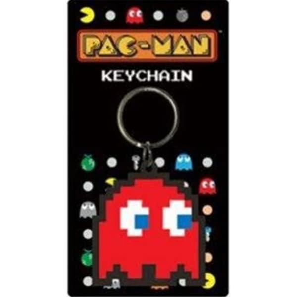 Pac-Man Blinky Keychain