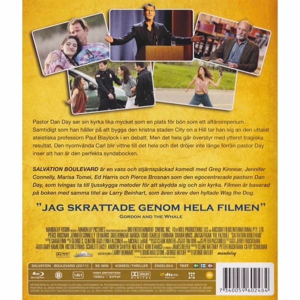 Salvation Boulevard Blu-Ray (Begagnad)