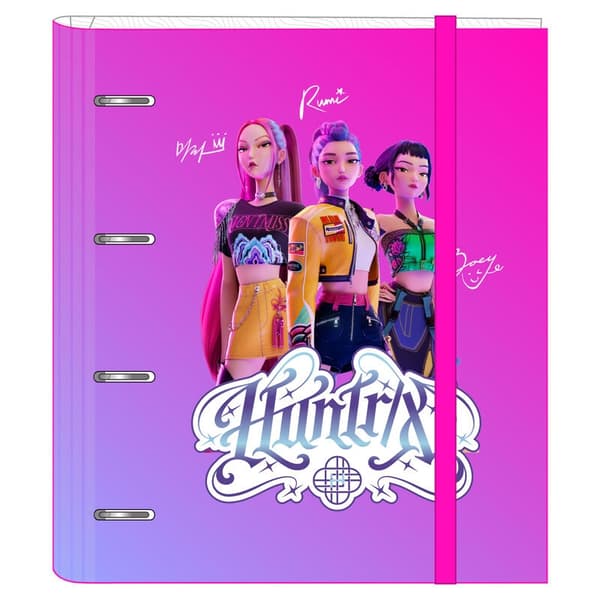 Demon Hunters Kpop 4-ring binder