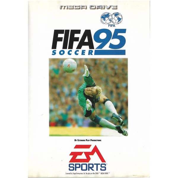 FIFA 95 fodbold Sega Mega Drive (brugt)