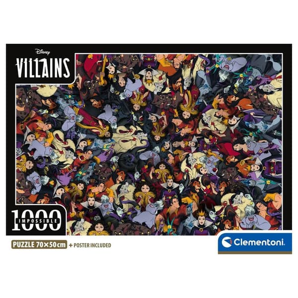 Disney Villans impossible puzzle 1000pcs