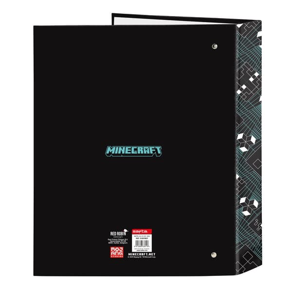 Minecraft Screen A4 cardboard 4 rings binder