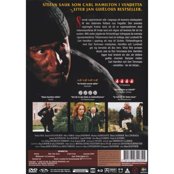 Vendetta DVD (Brugt)