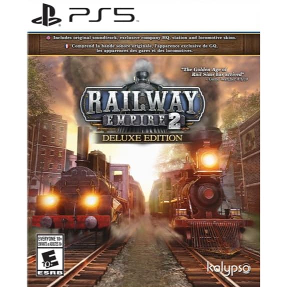 Railway Empire 2 Deluxe Edition Playstation 5 PS5 IMPORT