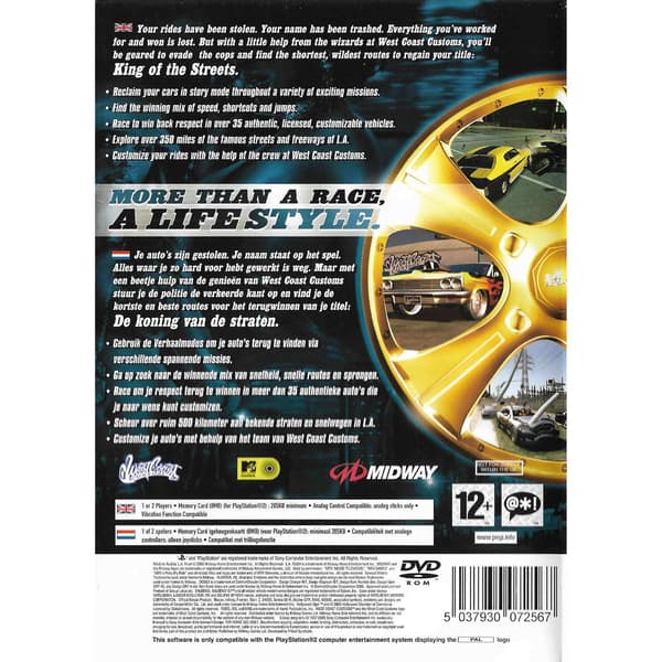 LA Rush Playstation 2 PS2 (Begagnad)