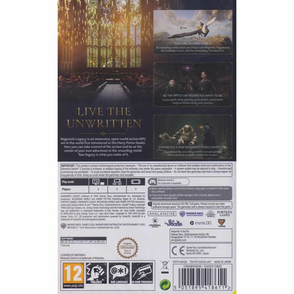 Hogwarts Legacy Nintendo Switch 2