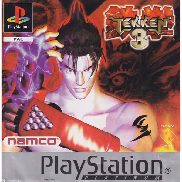 Tekken 3 Playstation 1 PS1 Platinum (Brukt)