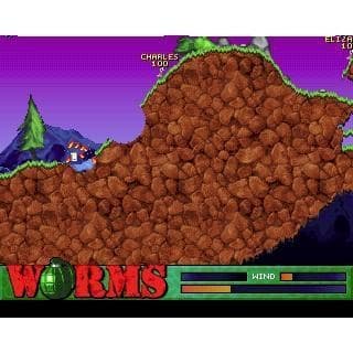 Worms Playstation 1 PS1 Values Series (Brukt)