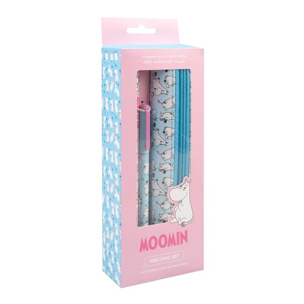 Moomin Set pencil case + pen + pencil