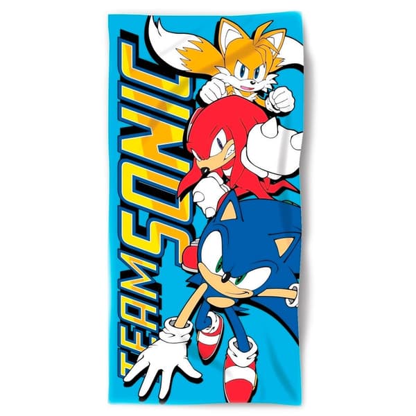 Sonic the Hedgehog Badehåndkle Bomull 70x140 cm