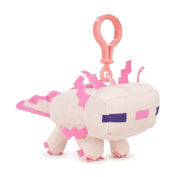 Minecraft assorted plush keychain 12cm
