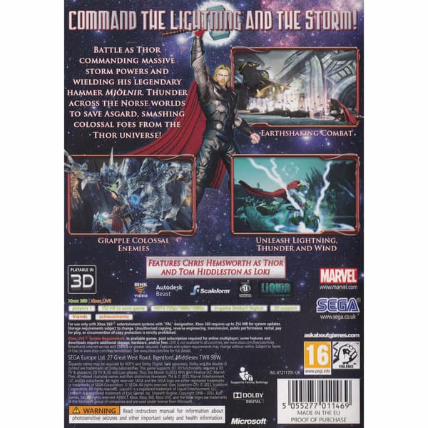 Thor God of Thunder Xbox 360 (Brukt)