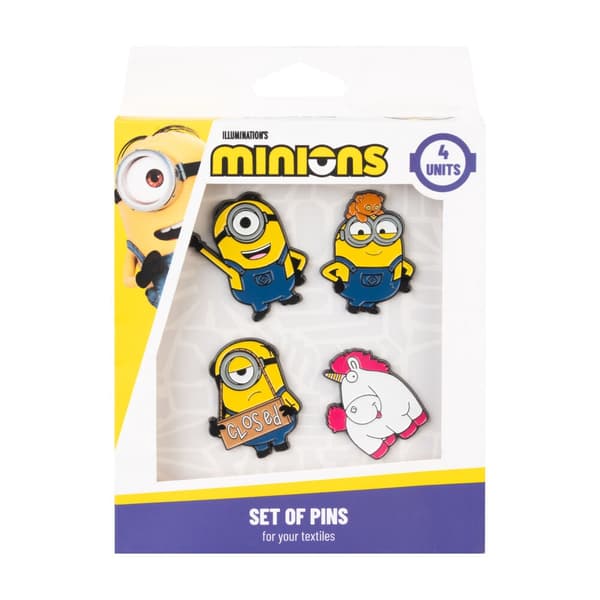 Minions set of 4 pins