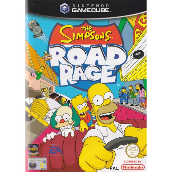 The Simpsons Road Rage Nintendo Gamecube (Begagnad)