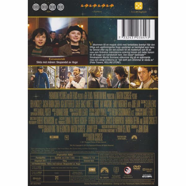 Hugo DVD (Brukt)