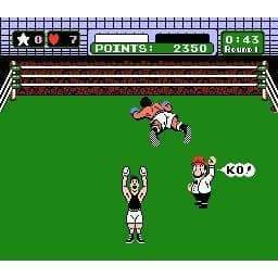 Punch-Out Mike Tyson Nintendo NES EEC (Brukt)