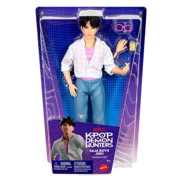 KPop Demon Hunters Jinu doll