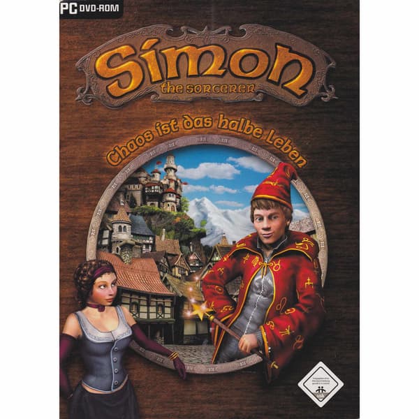 Simon the Sorcerer Chaos ist das halbe Leben PC DVD German (Brukt)