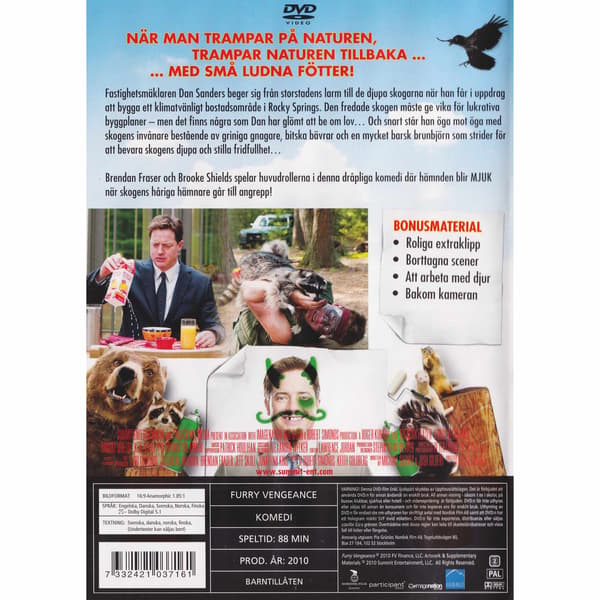 Varning för vilda djur DVD (Begagnad)