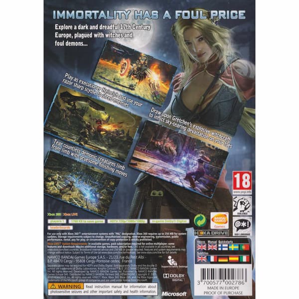 Knights Contract Xbox 360 (Brugt)