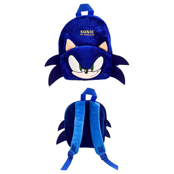Sonic the Hedgehog plush backpack 30cm