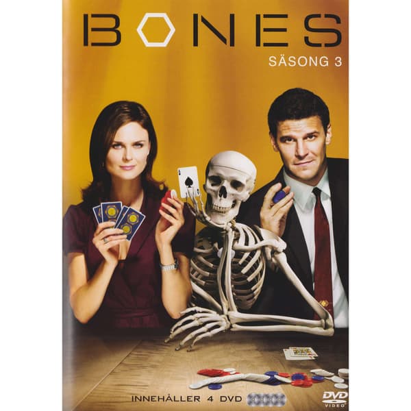 Bones Säsong 3 DVD (Brugt)