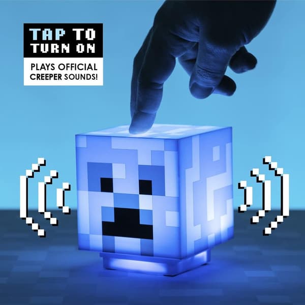 Minecraft  Charged Creeper 3D sound lamp